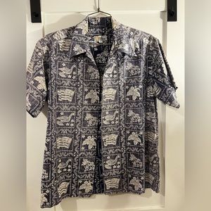 Reyn Spooner Vintage  Hawaiian Button-up size large